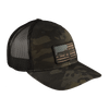 Black Multicam AR Flag Trucker Hat