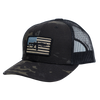 Black Multicam AR Flag Trucker Hat