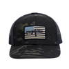 Black Multicam AR Flag Trucker Hat
